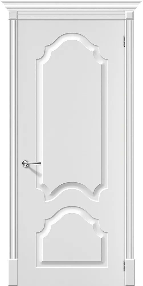 картинка Межкомнатная дверь Скинни-32 ПВХ Белый магазин Дверкин 