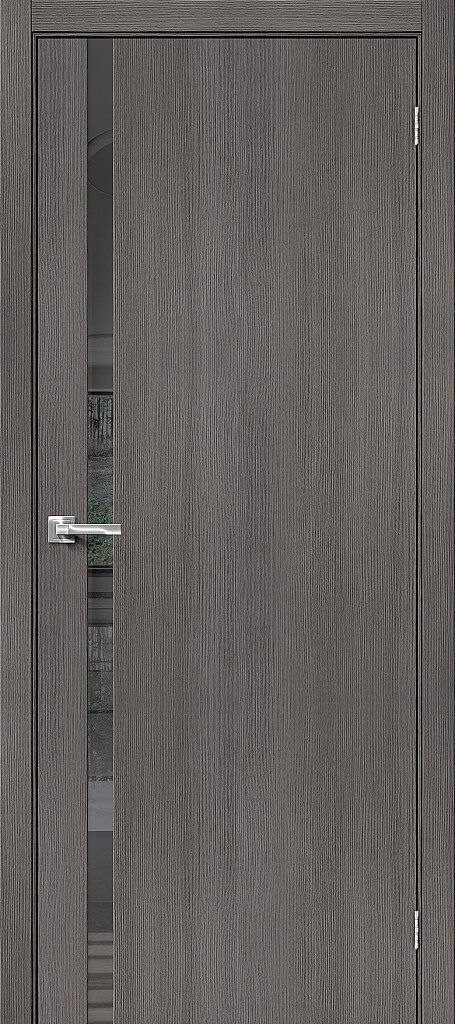 картинка Межкомнатная дверь Браво-1.55 Экошпон Grey Melinga - Mirox Grey от магазина Дверкин