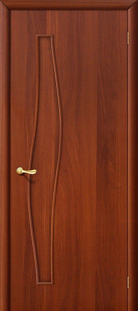 картинка Ламинированная межкомнатная дверь 6Г Итальянский Орех магазин Дверкин 