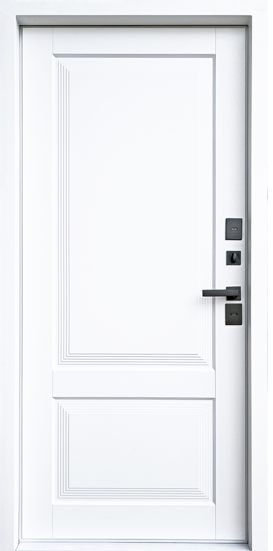 Входная дверь с терморазрывом Термо Арктика RAl7016 - Белый Винорит_77645