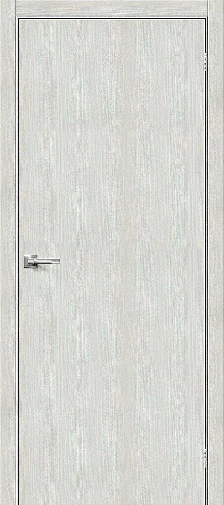 картинка Межкомнатная дверь Браво-0 Экошпон Bianco Veralinga от магазина Дверкин