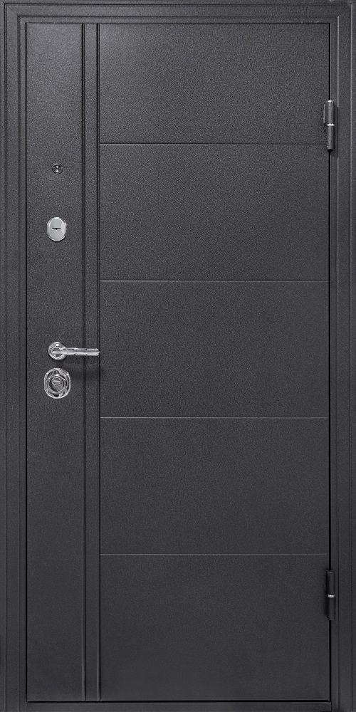 картинка Входная металлическая дверь Эверест Зеркало Беленый Дуб магазин Дверкин 