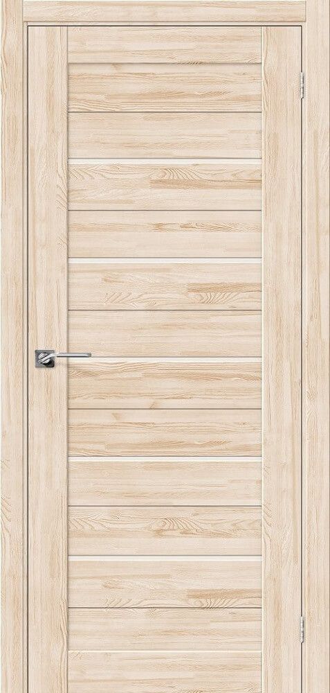 картинка Межкомнатная дверь из массива сосны Порта-22 Без отделки от магазина Дверкин