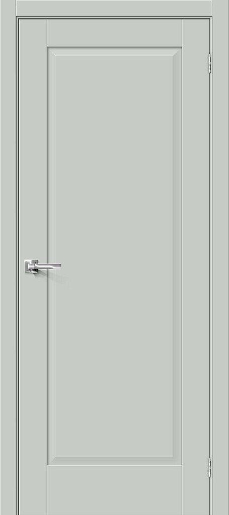 картинка Межкомнатная дверь Эмалит Прима-10 Grey Matt от магазина Дверкин