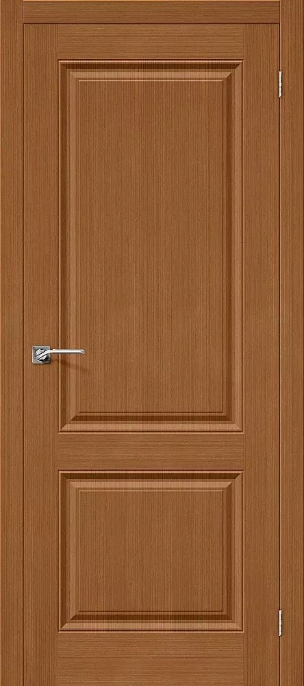 картинка Шпонированная дверь Статус-12 Орех файн-лайн от магазина Дверкин