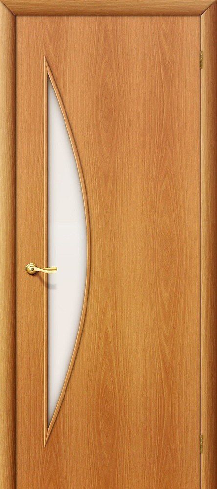 картинка Ламинированная межкомнатная дверь 5С Миланский Орех - Сатинато Белое магазин Дверкин 