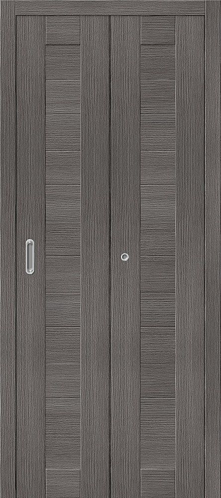 картинка Межкомнатная складная дверь Порта-21 Grey Veralinga магазин Дверкин 