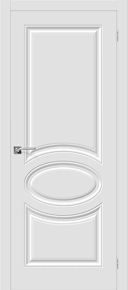 картинка Межкомнатная дверь Скинни-20 ПВХ Белый магазин Дверкин 