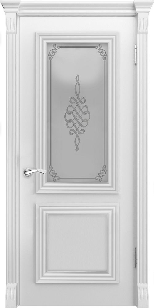 картинка Межкомнатная дверь Торес Эмаль Белая - Матовое магазин Дверкин 