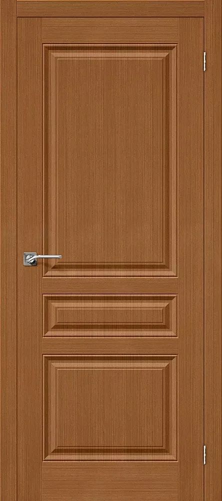 картинка Шпонированная дверь Статус-14 Орех файн-лайн магазин Дверкин 