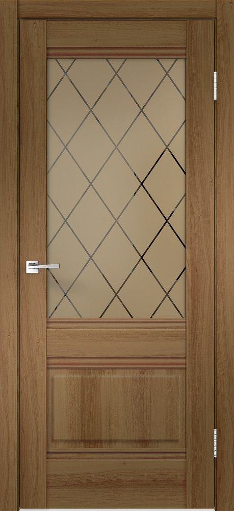 картинка Межкомнатная дверь Веллдорис Alto 2V Орех Золотой магазин Дверкин 