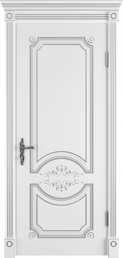 картинка Межкомнатная дверь Milana Polar PS Эмаль Белая магазин Дверкин 