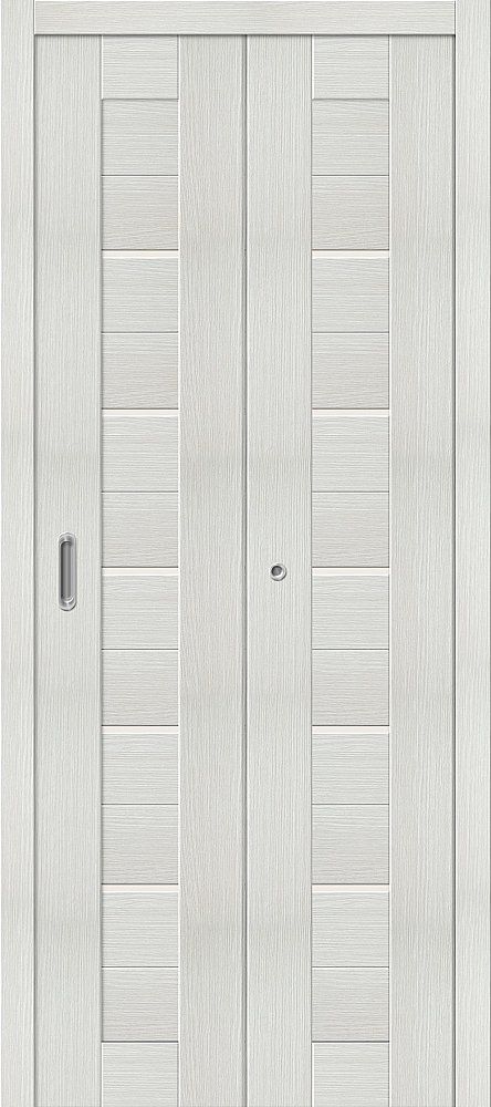 картинка Межкомнатная складная дверь Порта-22 Bianco Veralinga магазин Дверкин 