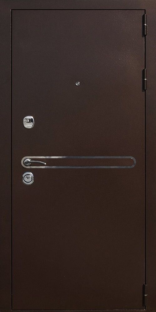 картинка Входная металлическая дверь Тайгер Сотка Трио Дуб Филадельфия от магазина Дверкин