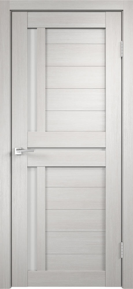 картинка Межкомнатная дверь Dverkin Твист Дуб Белый - Сатинато от магазина Дверкин