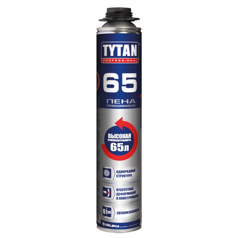 картинка Tytan Professional 65 Монтажная пена профессиональная (750 мл) магазин Дверкин 