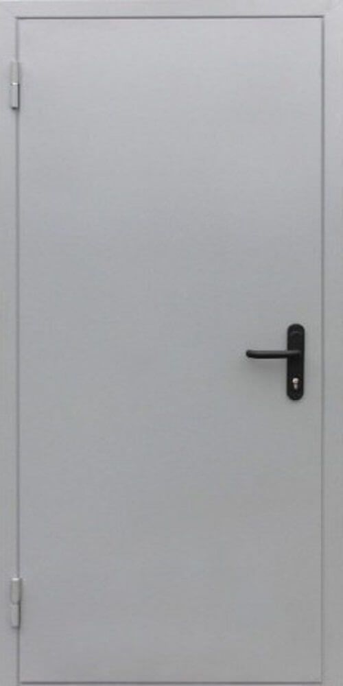 картинка Дверь противопожарная входная ДМП-01 EI-60 Серый RAL 7035 магазин Дверкин 