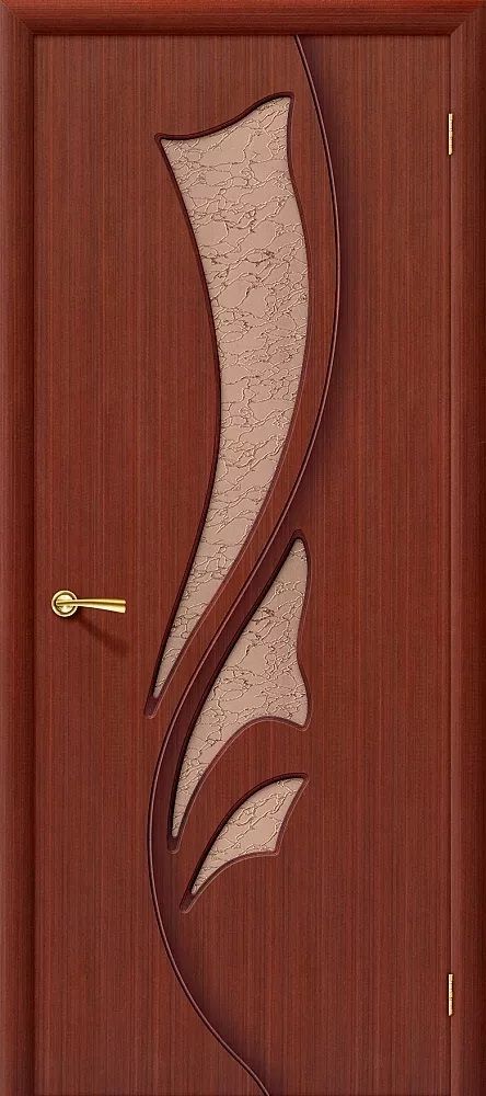 картинка Межкомнатная дверь файн-лайн Эксклюзив со стеклом Макоре от магазина Дверкин
