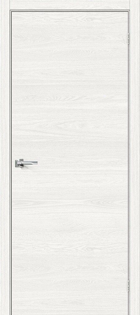 картинка Межкомнатная дверь Браво-0 Экошпон White Skyline от магазина Дверкин