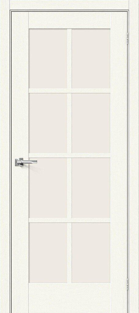 картинка Межкомнатная дверь Прима-11.1 White Wood - Magic Fog магазин Дверкин 