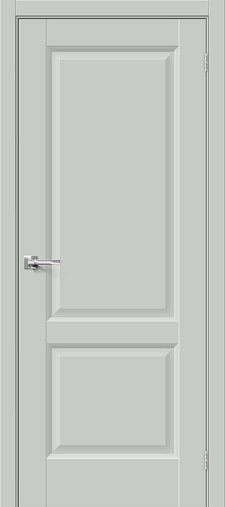 картинка Межкомнатная дверь Эмалит Неоклассик-32 Grey Matt от магазина Дверкин
