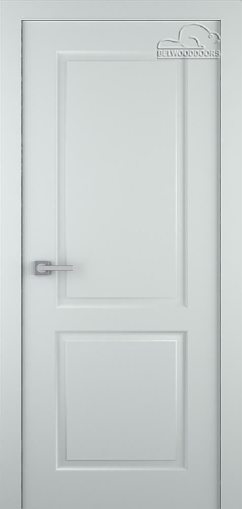 картинка Дверь межкомнатная крашенная Belwooddoors Alta ПГ Эмаль Светло - Серая магазин Дверкин 