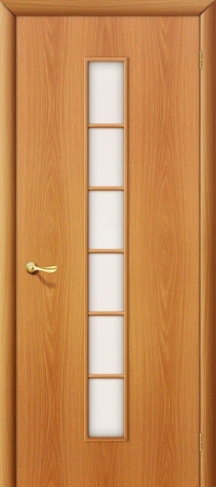 картинка Межкомнатная ламинированная дверь 2С Миланский Орех - Сатинато Белое от магазина Дверкин
