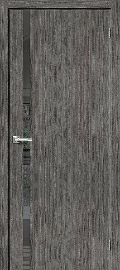 картинка Межкомнатная дверь Браво-1.55 Экошпон Grey Veralinga - Mirox Grey от магазина Дверкин