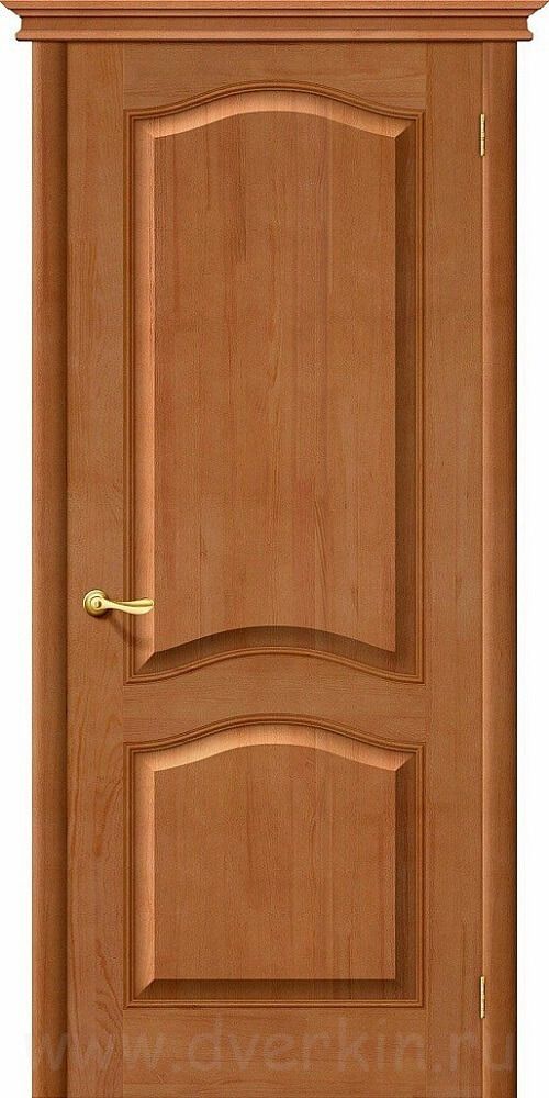 картинка Межкомнатная дверь из массива сосны М7 Светлый лак от магазина Дверкин