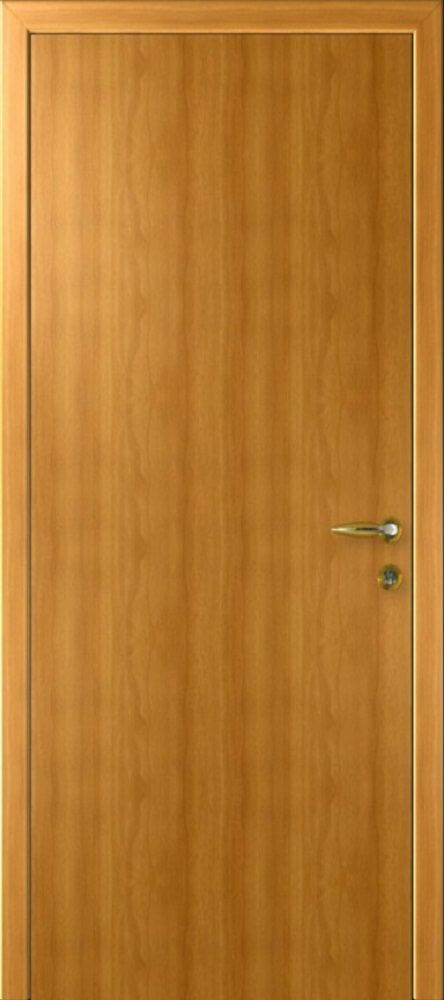 картинка Пластиковая межкомнатная дверь KAPELLI Classic Гладкая Миланский Орех от магазина Дверкин