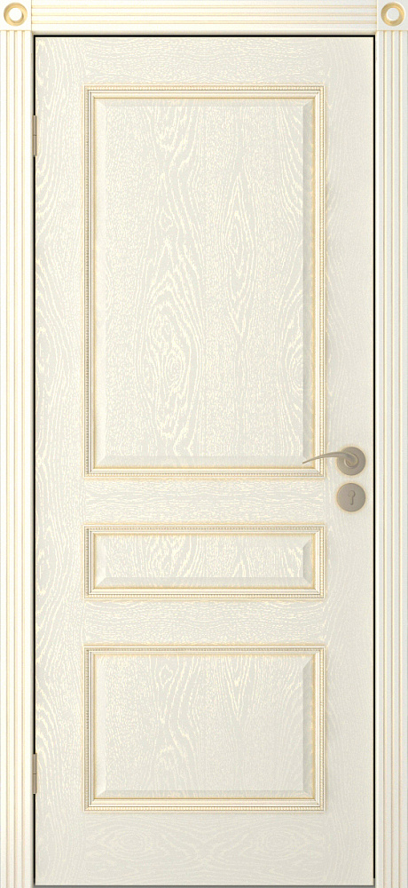 картинка Дверь межкомнатная крашенная Belwooddoors Вена ПГ Эмаль крем от магазина Дверкин