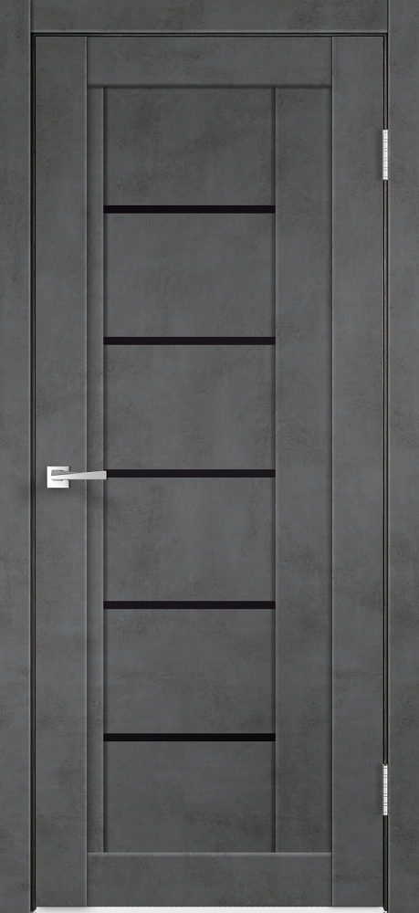 картинка Межкомнатная дверь Next 3 Муар Темно-Серый от магазина Дверкин