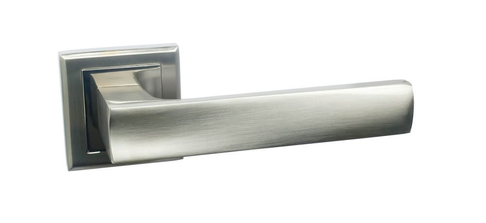 картинка Дверная ручка Bussare Limpo A-65-30 S.Chrome Матовый Хром магазин Дверкин 