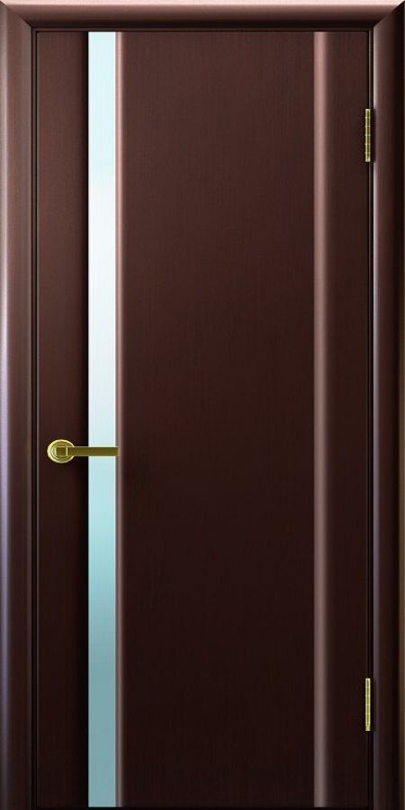 картинка Межкомнатная дверь Люксор Синай-1 Венге - Сатинато магазин Дверкин 