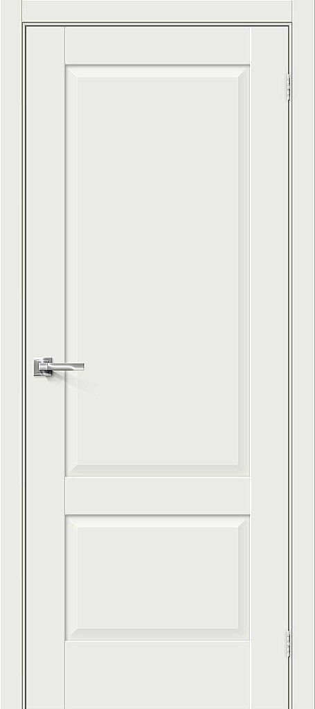 картинка Межкомнатная дверь Эмалит Прима-12 White Matt от магазина Дверкин
