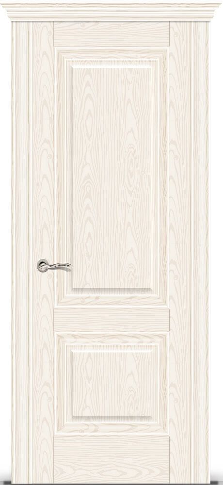 картинка Межкомнатная дверь СитиДорс Элеганс 1 Ясень Белый от магазина Дверкин