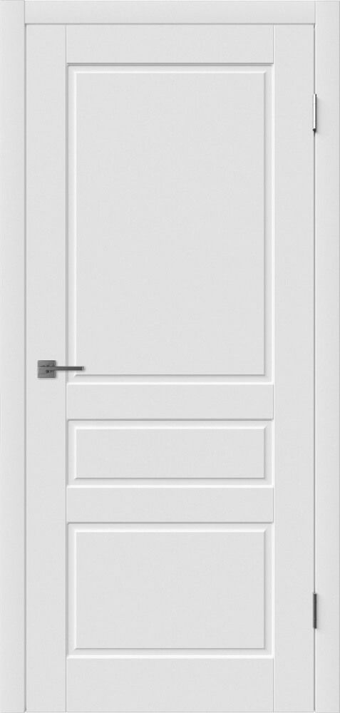 картинка Дверь межкомнатная крашенная Chester Polar Эмаль Белая магазин Дверкин 