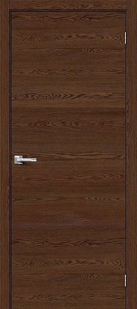 картинка Межкомнатная дверь Браво-0 Экошпон Brown Skyline от магазина Дверкин