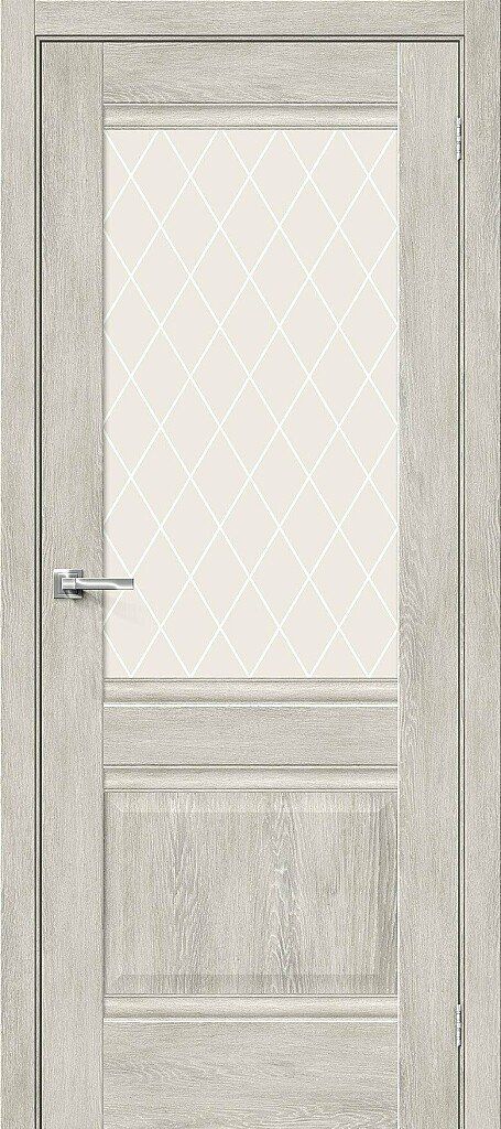 картинка Межкомнатная дверь Прима-3 Chalet Provence - White Сrystal магазин Дверкин 