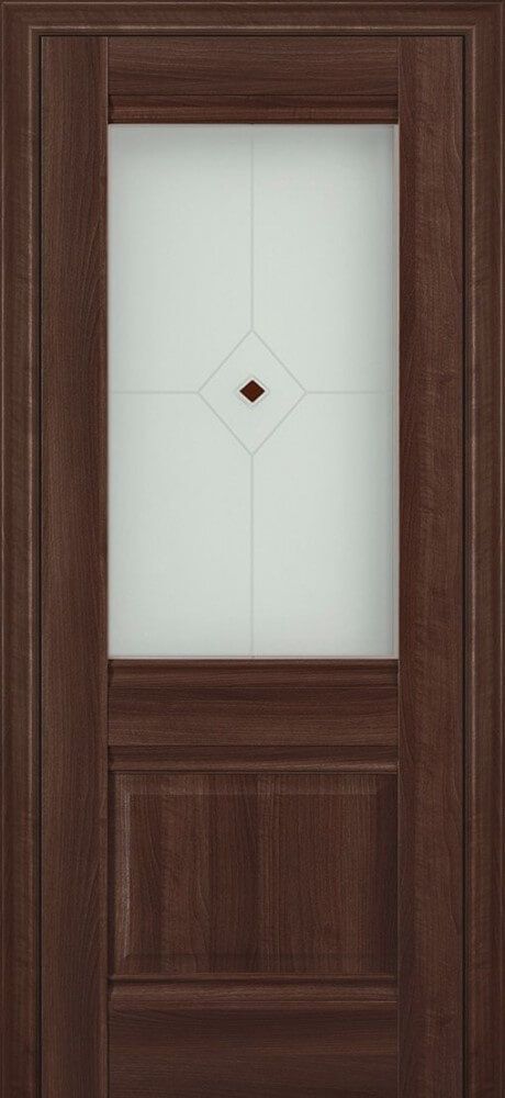 картинка Межкомнатная дверь ProfilDoors 2X Орех Сиена от магазина Дверкин