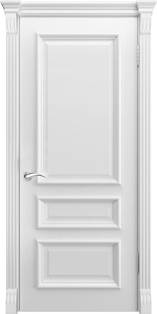 картинка Межкомнатная дверь Калипсо Эмаль Белая магазин Дверкин 