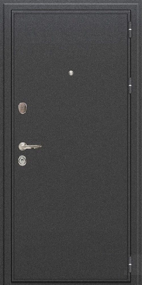 картинка Входная дверь Колизей Темное Серебро - Бетон Светлый М5 магазин Дверкин 