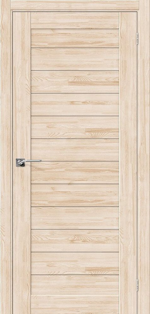 картинка Межкомнатная дверь из массива сосны Порта-21 Без отделки от магазина Дверкин