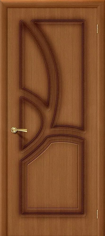 картинка Межкомнатная дверь файн-лайн Греция Орех магазин Дверкин 