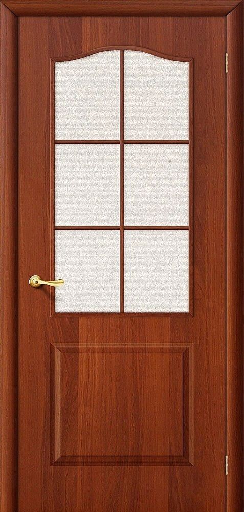 картинка Ламинированная межкомнатная дверь Палитра ИталОрех магазин Дверкин 