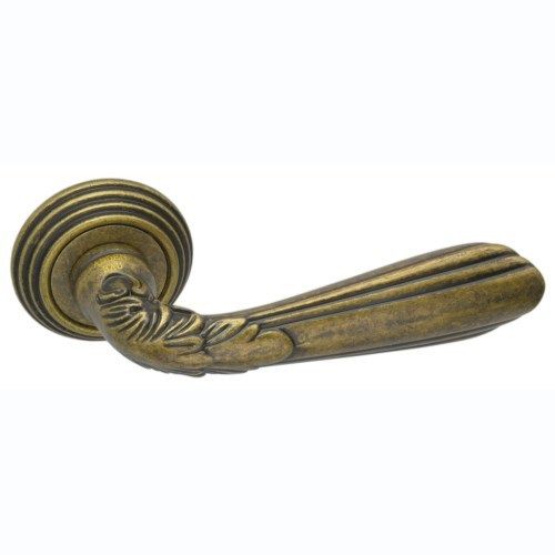картинка Дверная ручка раздельная Fiore V207 Aged Bronze Состаренная Бронза магазин Дверкин 