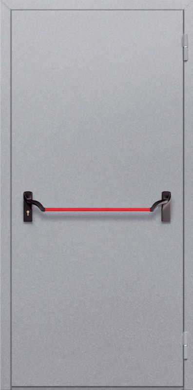 картинка Однопольная глухая дверь ДПМ-01-EI60 с антипаникой от магазина Дверкин