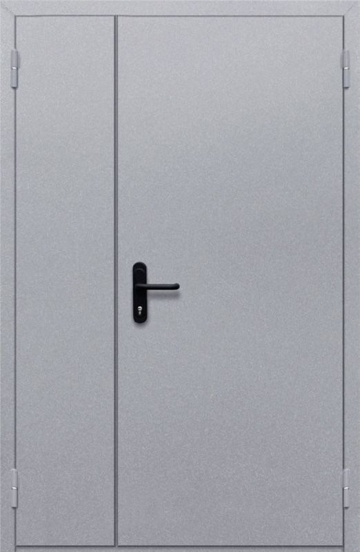 картинка Полуторная глухая дверь ДПМ-02-EI60 (Серая) от магазина Дверкин