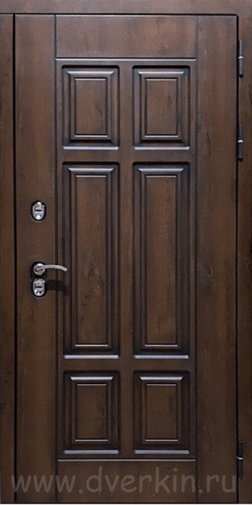 картинка Входная дверь с терморазрывом Термо Премиум 3К Грецкий Орех магазин Дверкин 