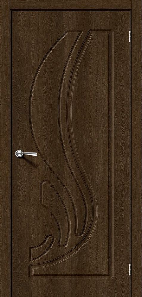 картинка Межкомнатная дверь Лотос-1 Dark Barnwood от магазина Дверкин